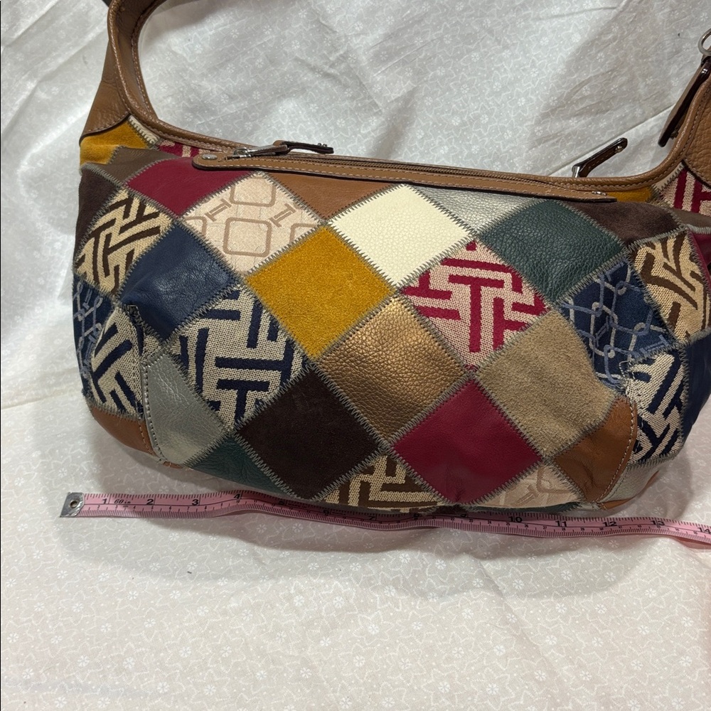 Tignanello Leather Patchwork Bag - image 5
